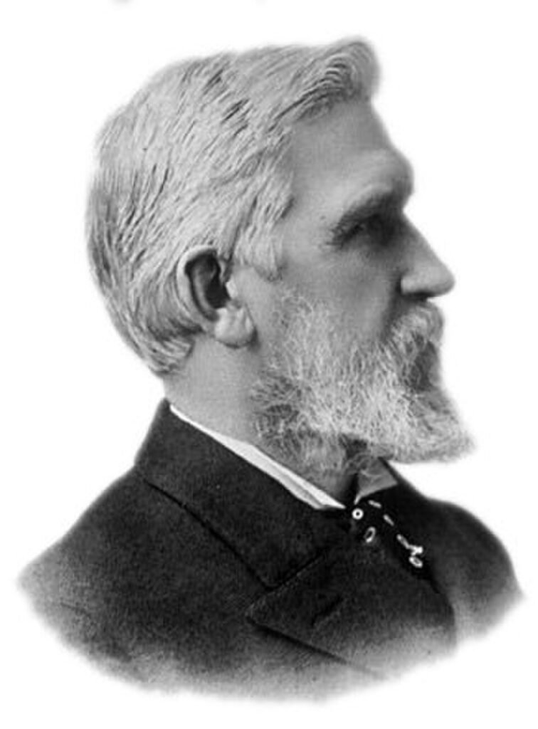 Retrato de Elisha Gray.